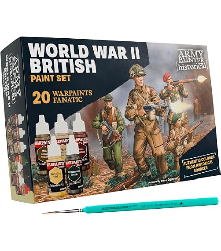 Amazon.com: The Army Painter, Historical WWII British Paint Set